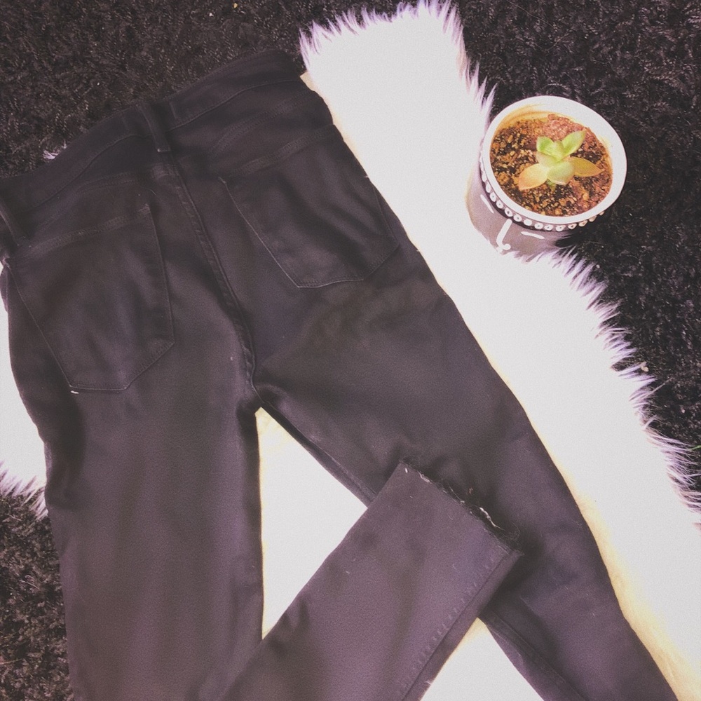 NEVER WORN! Black Abercrombie & Fitch Jeans